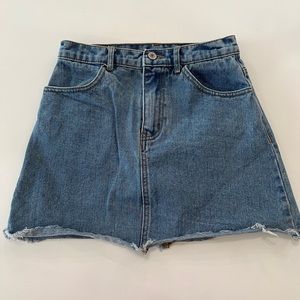 John Galt Denim Skirt